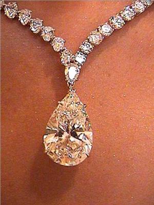 Harry Winston Yellow Diamond Necklace