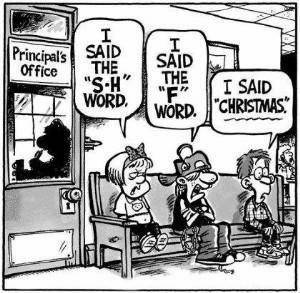 Christmas in the Principals Office