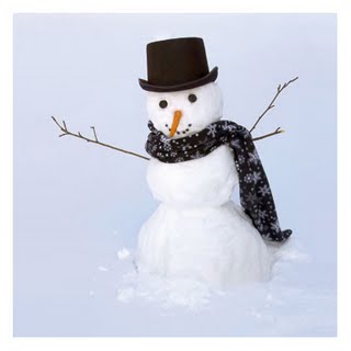 Hugging Snowman