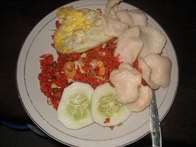 nasi goreng flamboyan