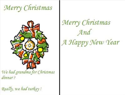 Wreath Card