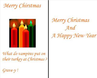 Candle Card