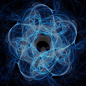 Threaded blue!