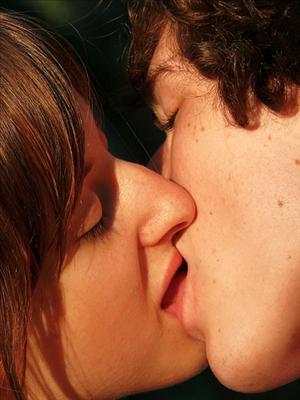 make love with a long wet kiss