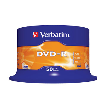 50 DVD-R VERBATIM