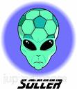 Alien soccer ball