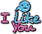 I like you glitter