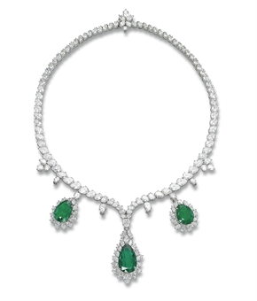 Harry Winston Emerald Necklace
