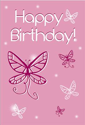 Birthday Card-Girl