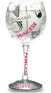 Princess Wine Candle