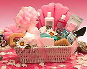 Pink Bath & Body Basket
