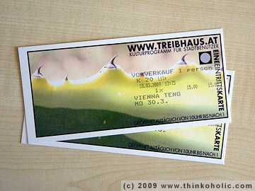 Tickets to vienna for christmas!!! :D