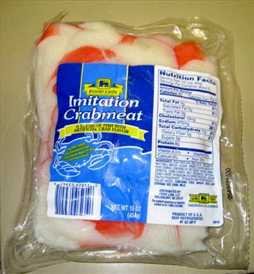 Imitation crab