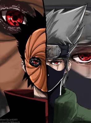 Tobi and Kakashi