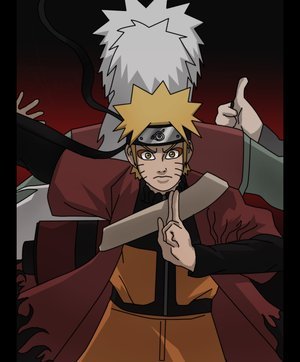 Naruto and Jiraiya