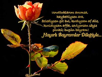 BAYRAM MESAJI