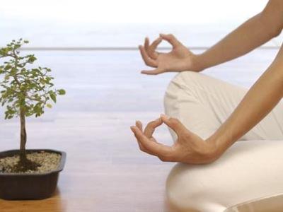 une séance de méditation