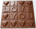 I love you chocolate