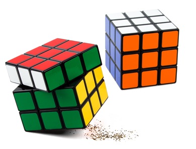 Rubik's salt and pepper
