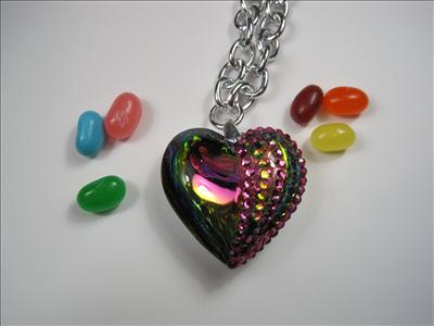 1/2 Bling Large Heart
