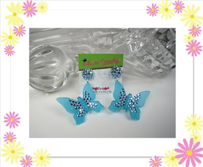 Sweet Romance Butterfly Earrings