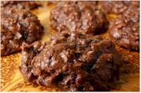 chocolate coconut macaroons