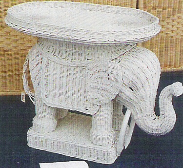 Wicker Elephant