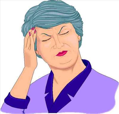 a headache