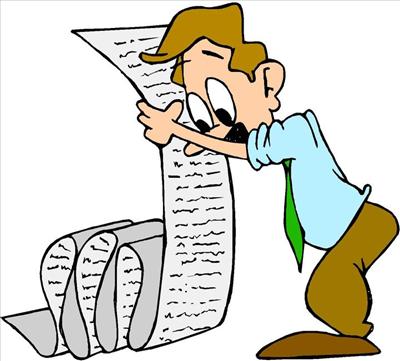 a chore list as long as long as a never ending line of string