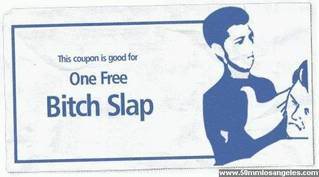 B***h slap