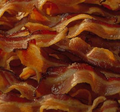 pile of bacon