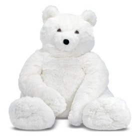 Cuddly white bear