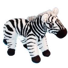 Cuddly zebra