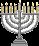 Silver Menorah