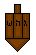 Brown Dreidel