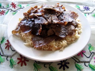 Pilav üstü döner