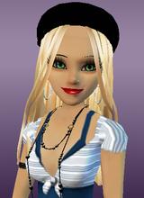 Blonde With Hat