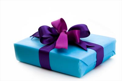 blue present