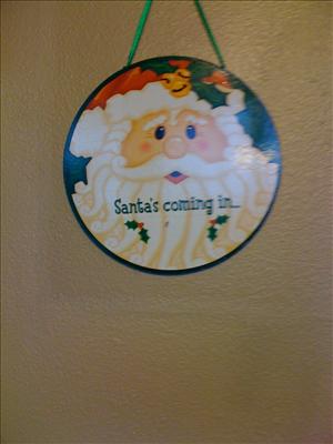 Santa claus is coming