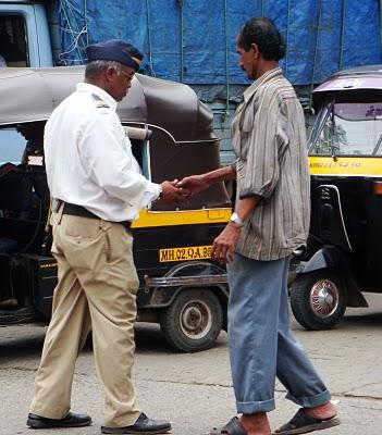 Ponde police rishwat(petty theiving police bribe)