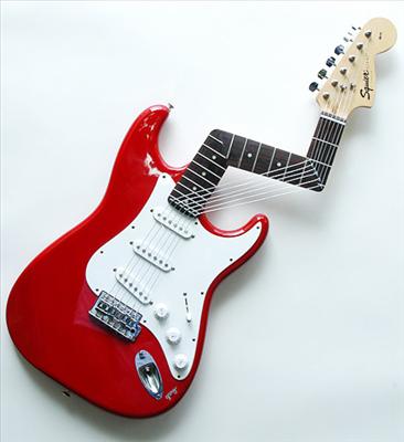 Distorted guitar