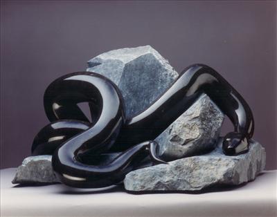Black Mountain snake idol