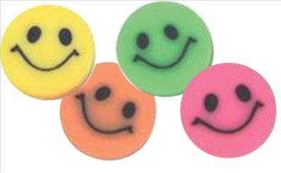 Smiley Erasers