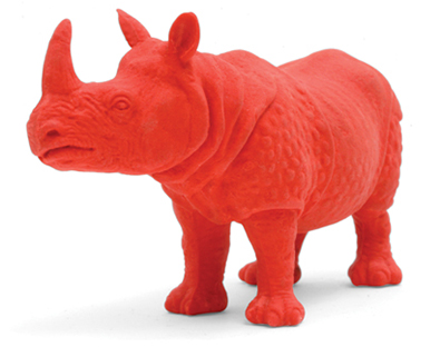 Rhinoceros Eraser