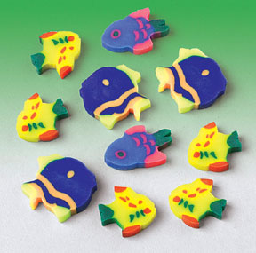 Fish Erasers