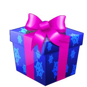 purple present