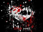splattered