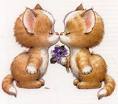 kitten kiss
