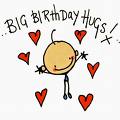 b-day hug