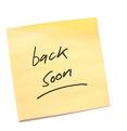 I will be soon back 